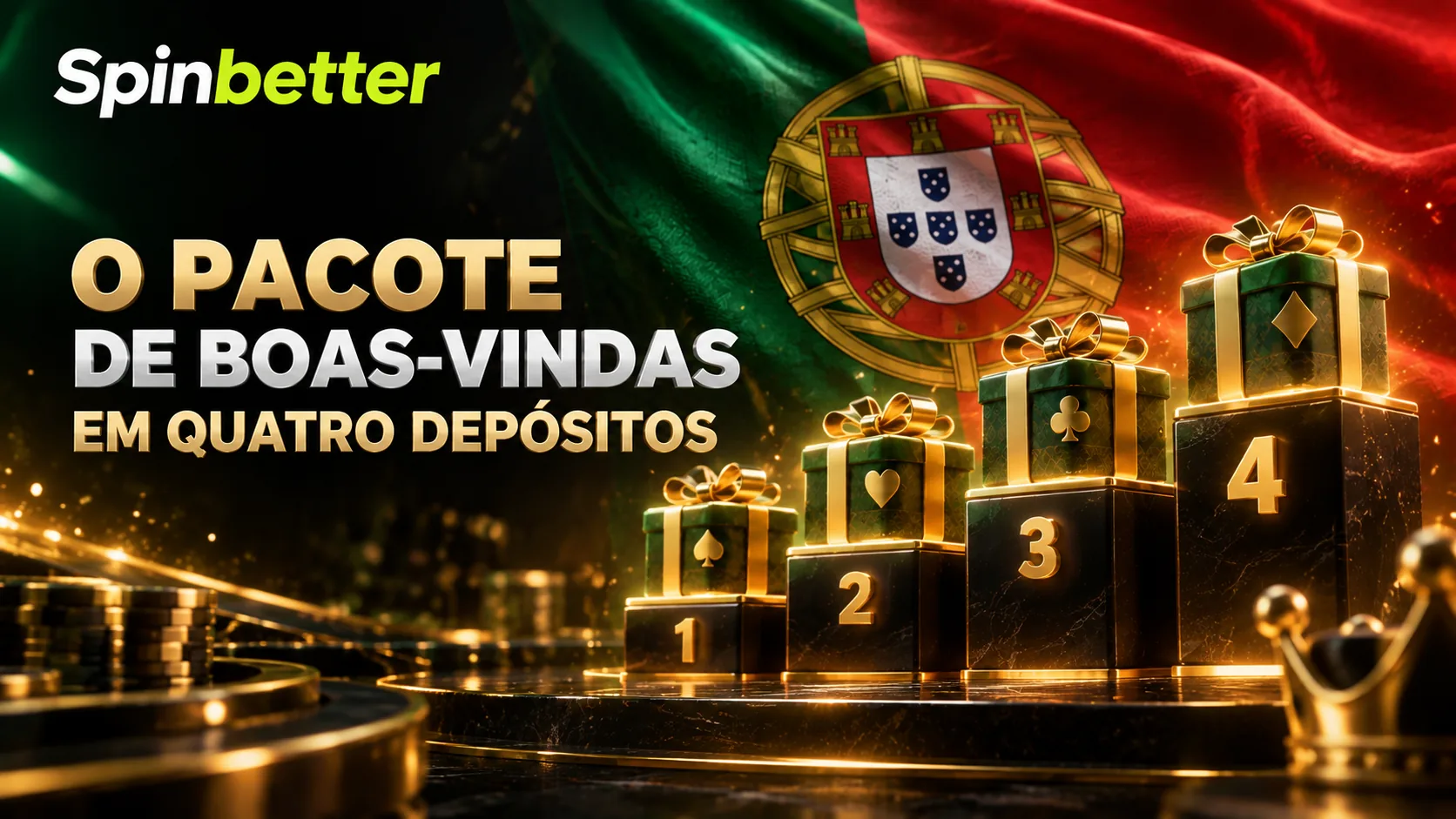 O pacote de boas-vindas distribuído por quatro depósitos